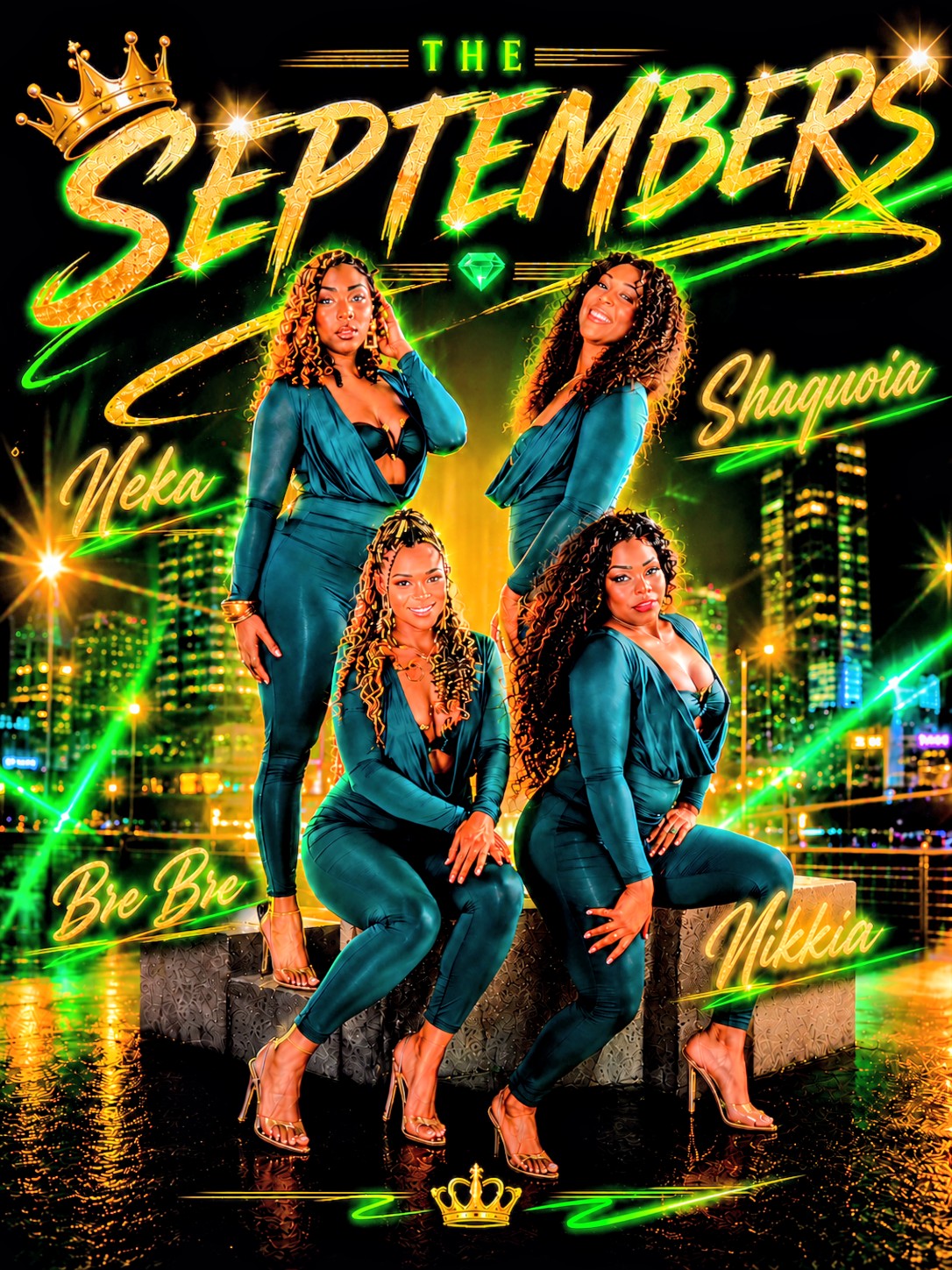 August O’Neal and The Septembers — limited poster